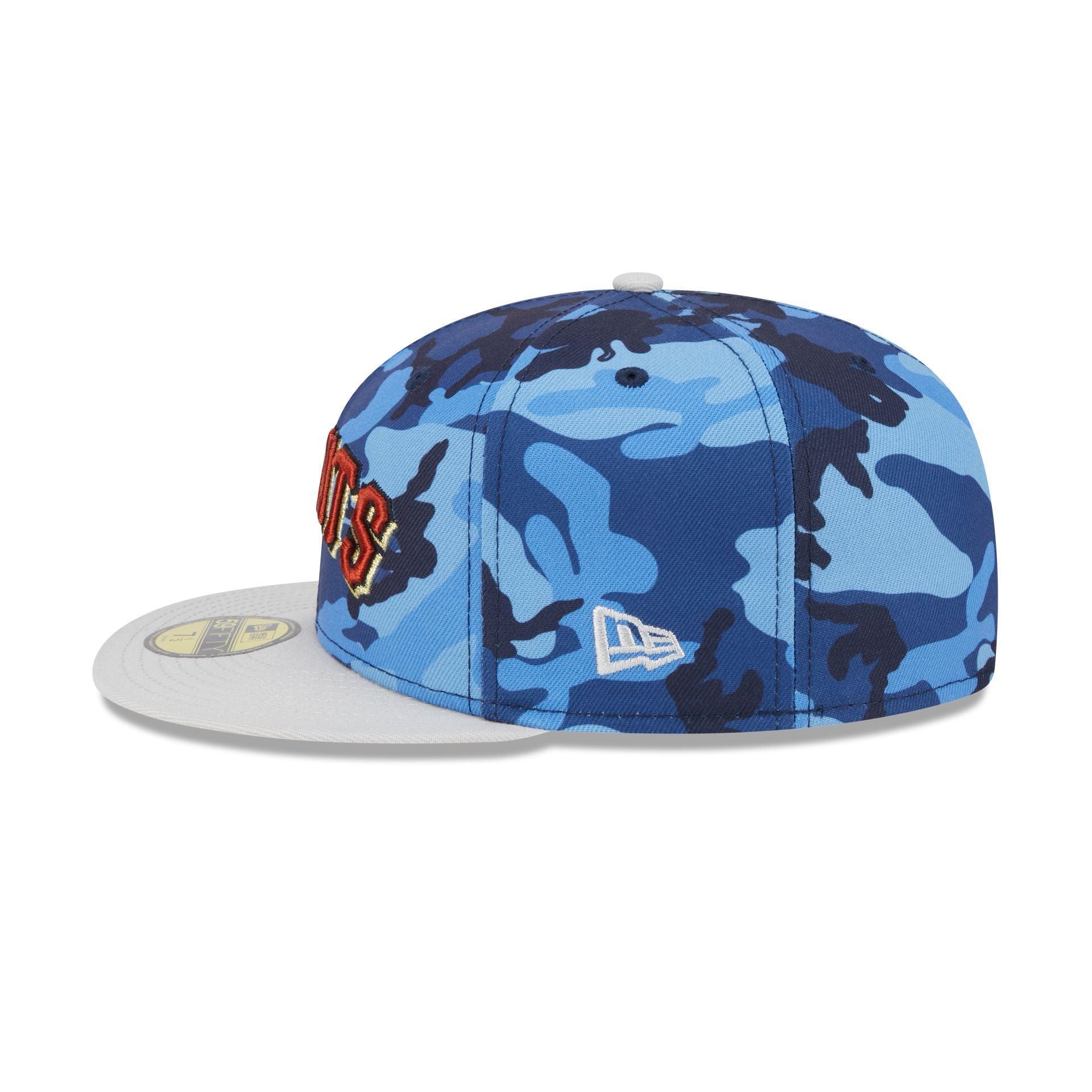 San Francisco Giants Blue Camo 59FIFTY Fitted Hat Male Product Image