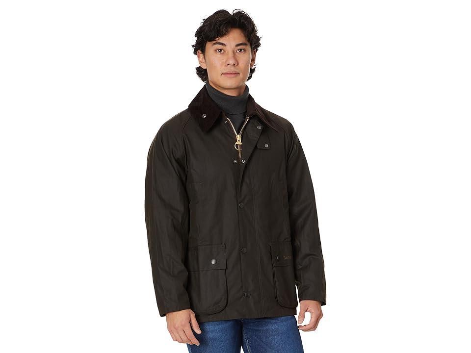 Barbour Men's Classic Bedale Wax Jacket Olive Product Image