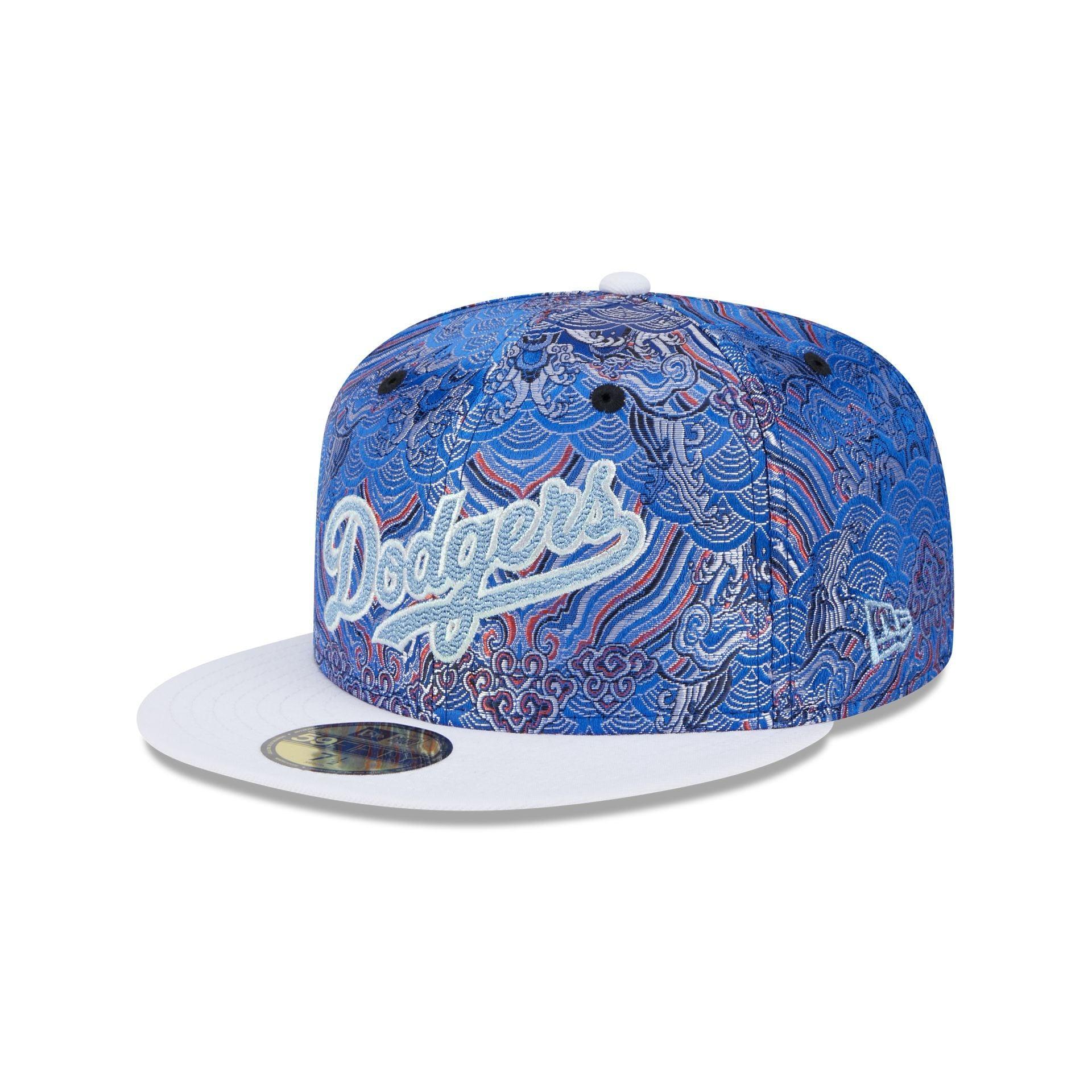 Los Angeles Dodgers Wave Fill 59FIFTY Fitted Hat Male Product Image