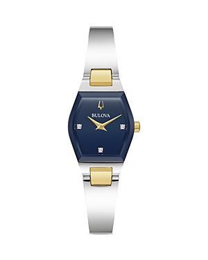 Bulova Gemini Bangle Watch, 33mm x 22.5mm Product Image