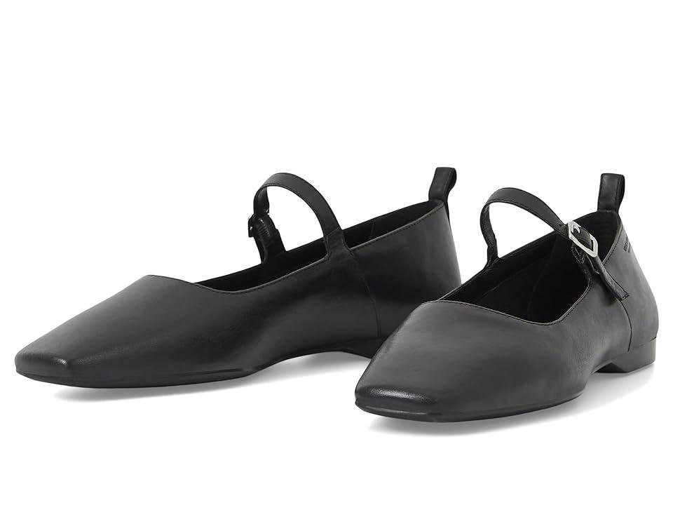 Vagabond Womens Delia Square Toe Ankle Strap Flats Product Image