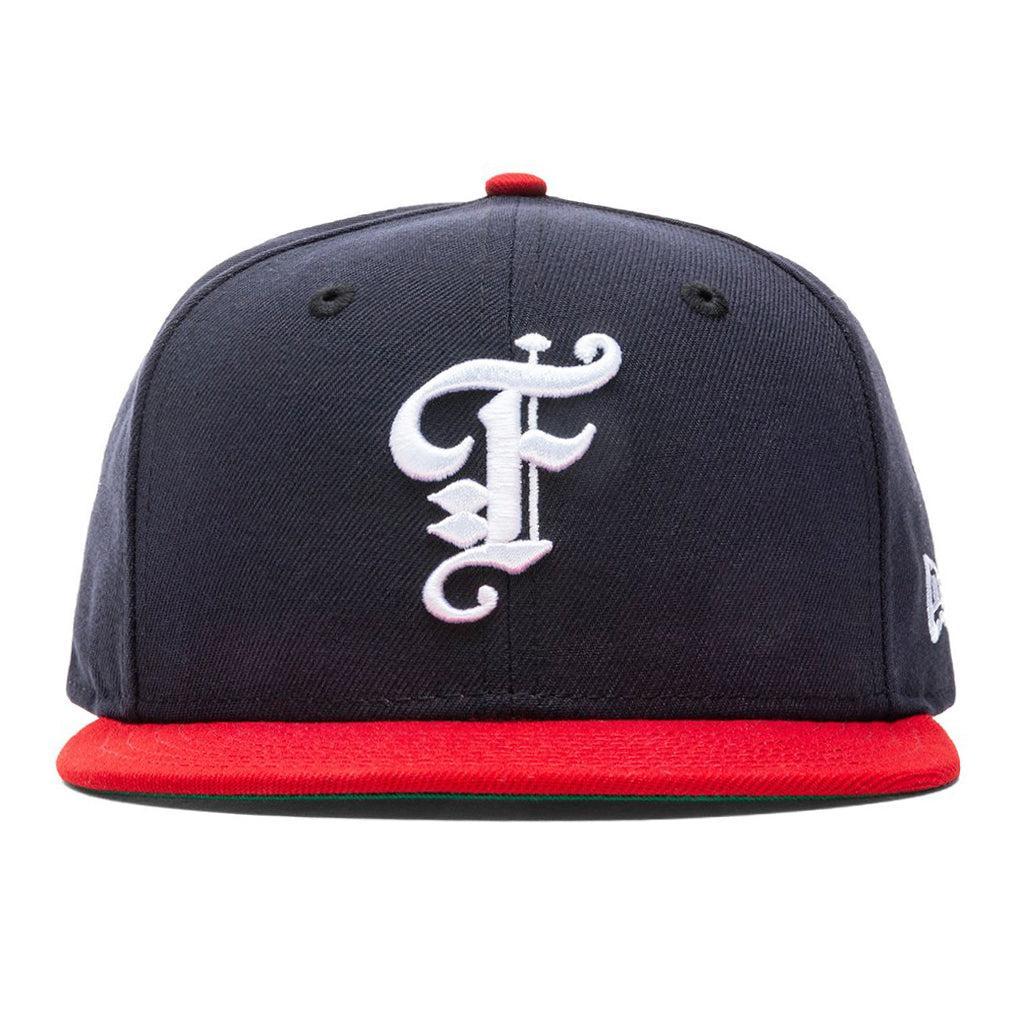 Feature x New Era OE Fitted Cap - Navy/Red Male Product Image