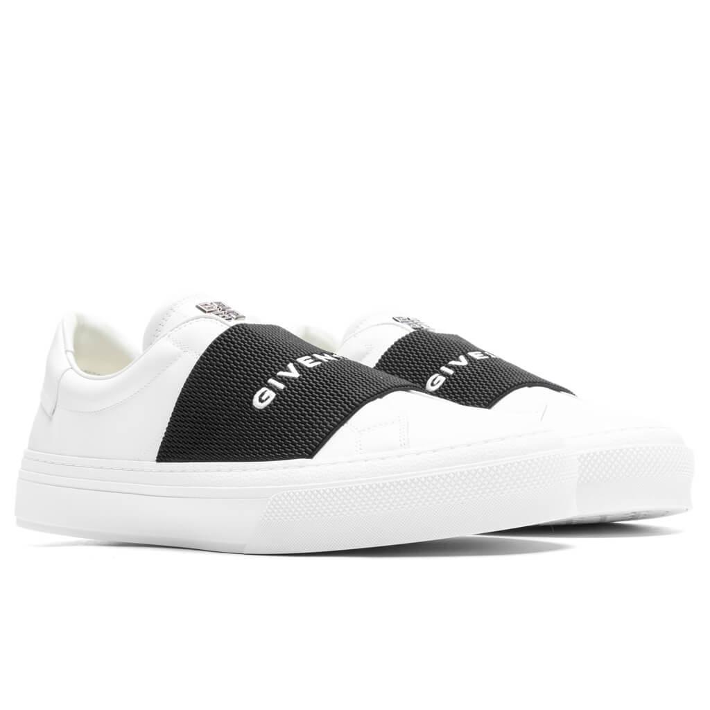 City Sport Sneakers w/ Elastic - White/Black Male Product Image