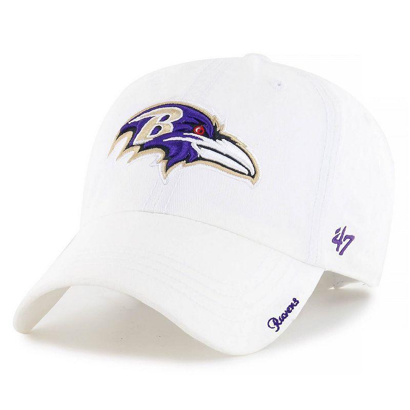 Womens 47 Baltimore Ravens Miata Clean Up Logo Adjustable Hat Product Image