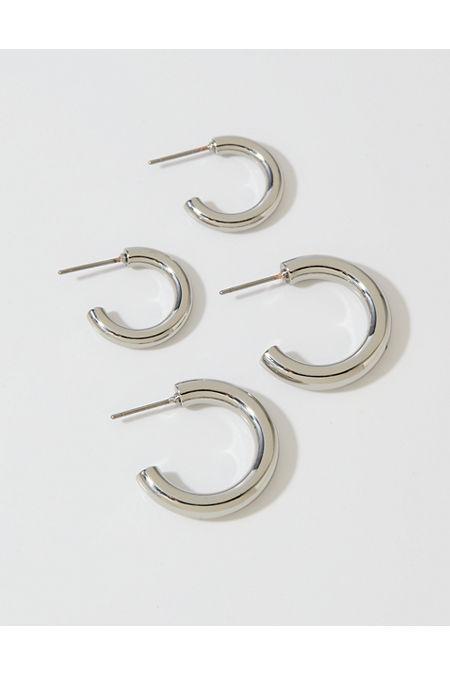 Aerie Hoop Earring 2-Pack Women's Product Image