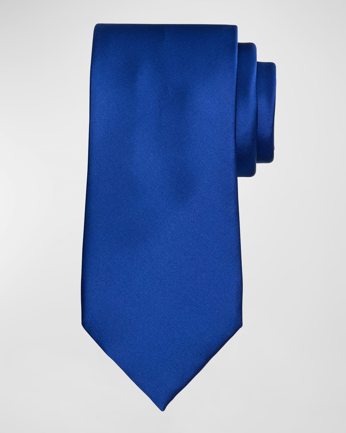 Mens Satin Silk Tie Product Image