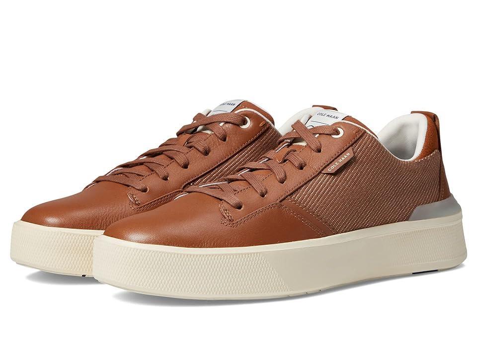 Cole Haan Grandpro Crew Sneaker (British Tan/Ivory) Men's Shoes Product Image