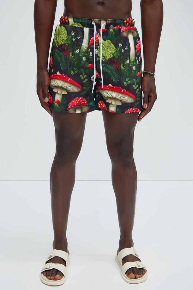 Forest Trip Swim Trunks - Multi Color Product Image