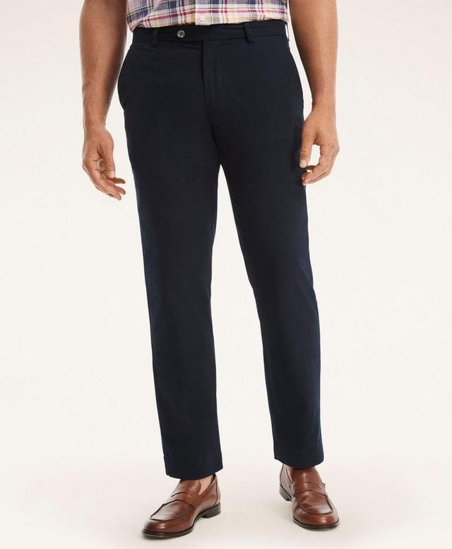 Big & Tall Cotton Seersucker Pants Product Image