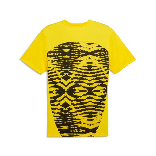 PUMA Borussia Dortmund Pre-Match Men's Short Sleeve Jersey in Faster Yellow/Black Product Image