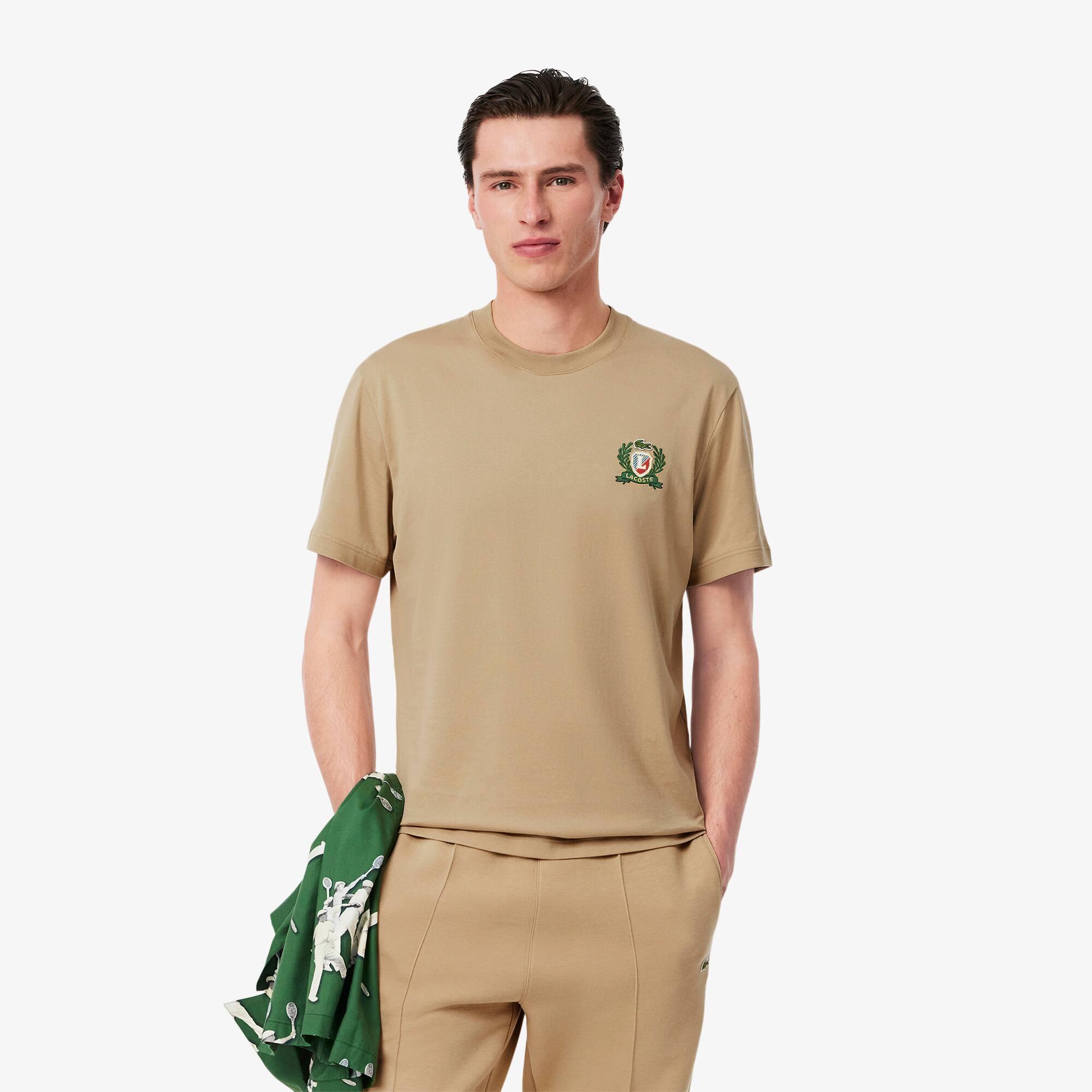 French Made Embroidered Badge T-shirt Product Image