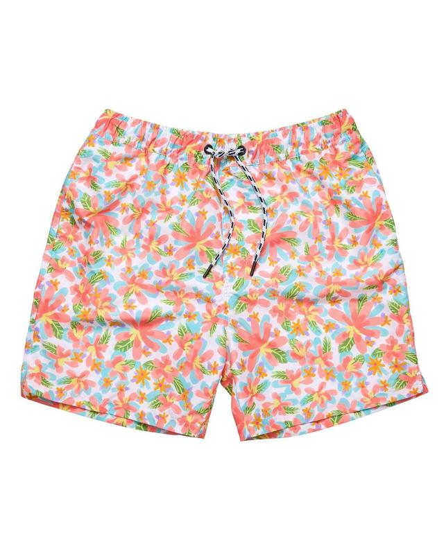 Mens Hawaiian Luau Sustainable Swim Short Product Image