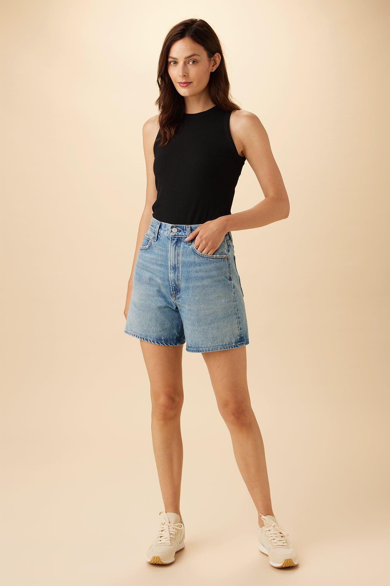 AGOLDE Stella Denim Short - Mode Product Image