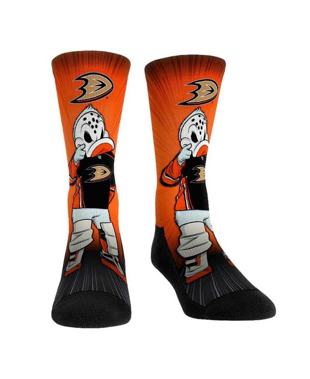 Rock Em Socks Anaheim Ducks Mascot Pump Up Crew Socks, Mens Product Image