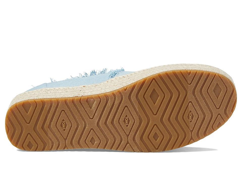 TOMS Valencia Platform Slip On Flats Product Image