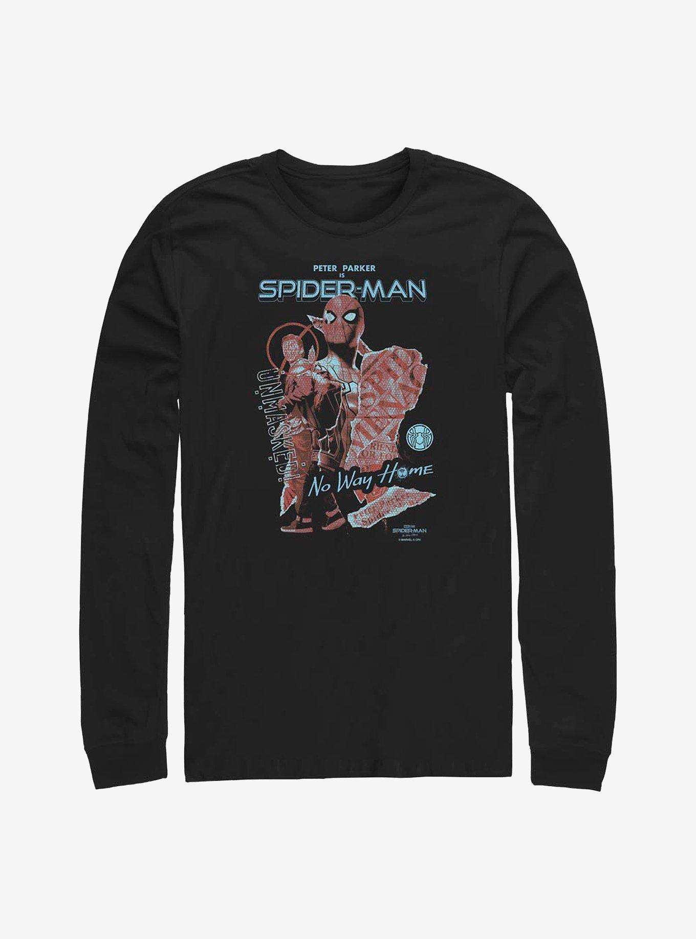 Marvel Spider-Man Peter Parker Is Spider-Man Long-Sleeve T-Shirt Product Image