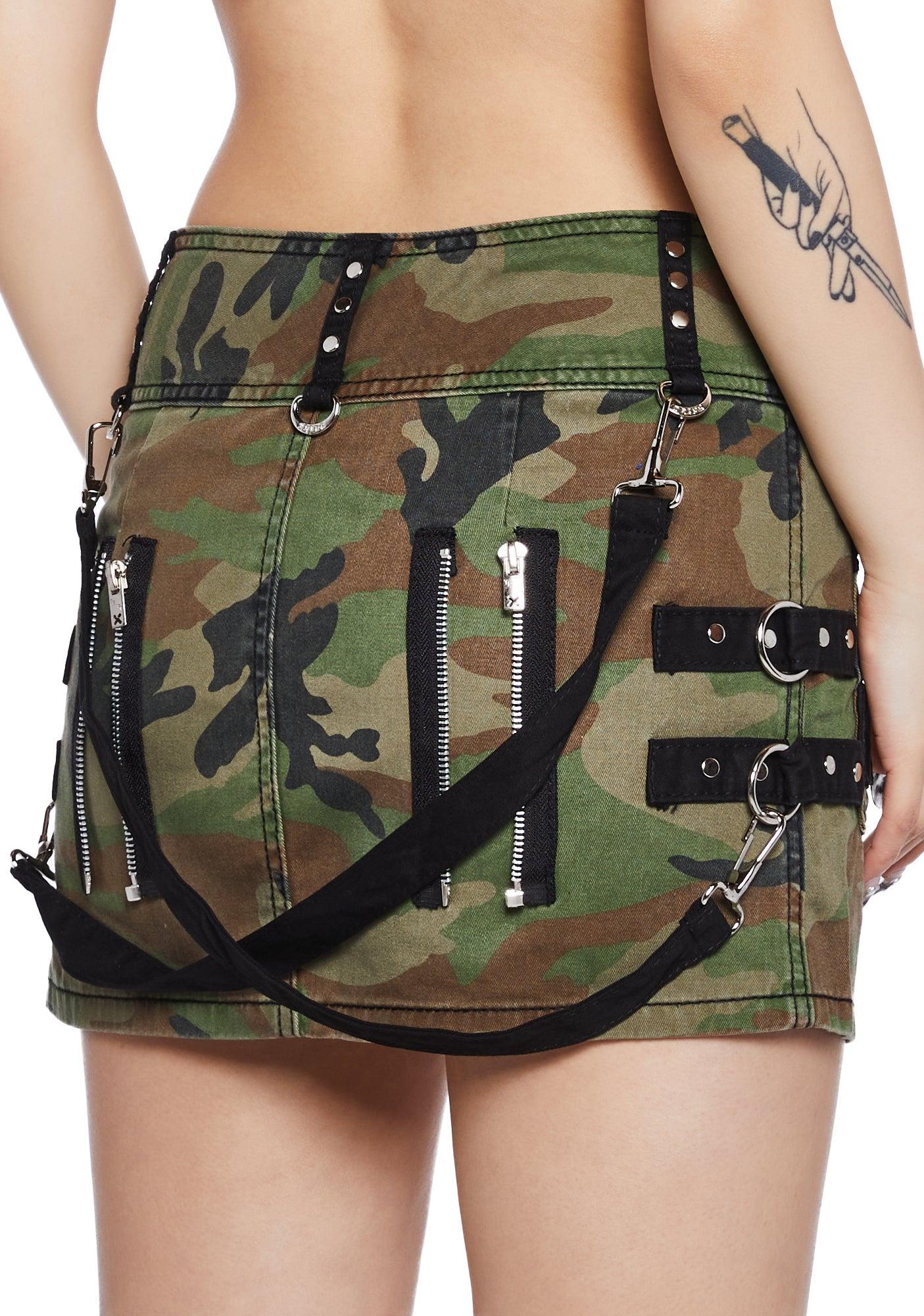 Big Ring Camo Skirt Male Product Image