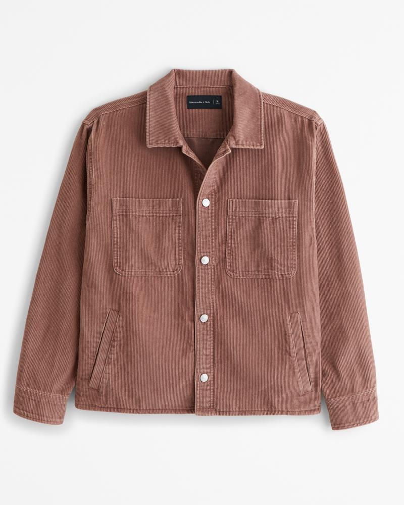 Corduroy Shirt Jacket Product Image