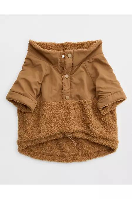 OFFLEASH By Aerie Fluff Love Sherpa Dog Quarter Snap Women's Product Image