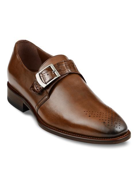 Lucas Monk Strap - Chestnut Product Image