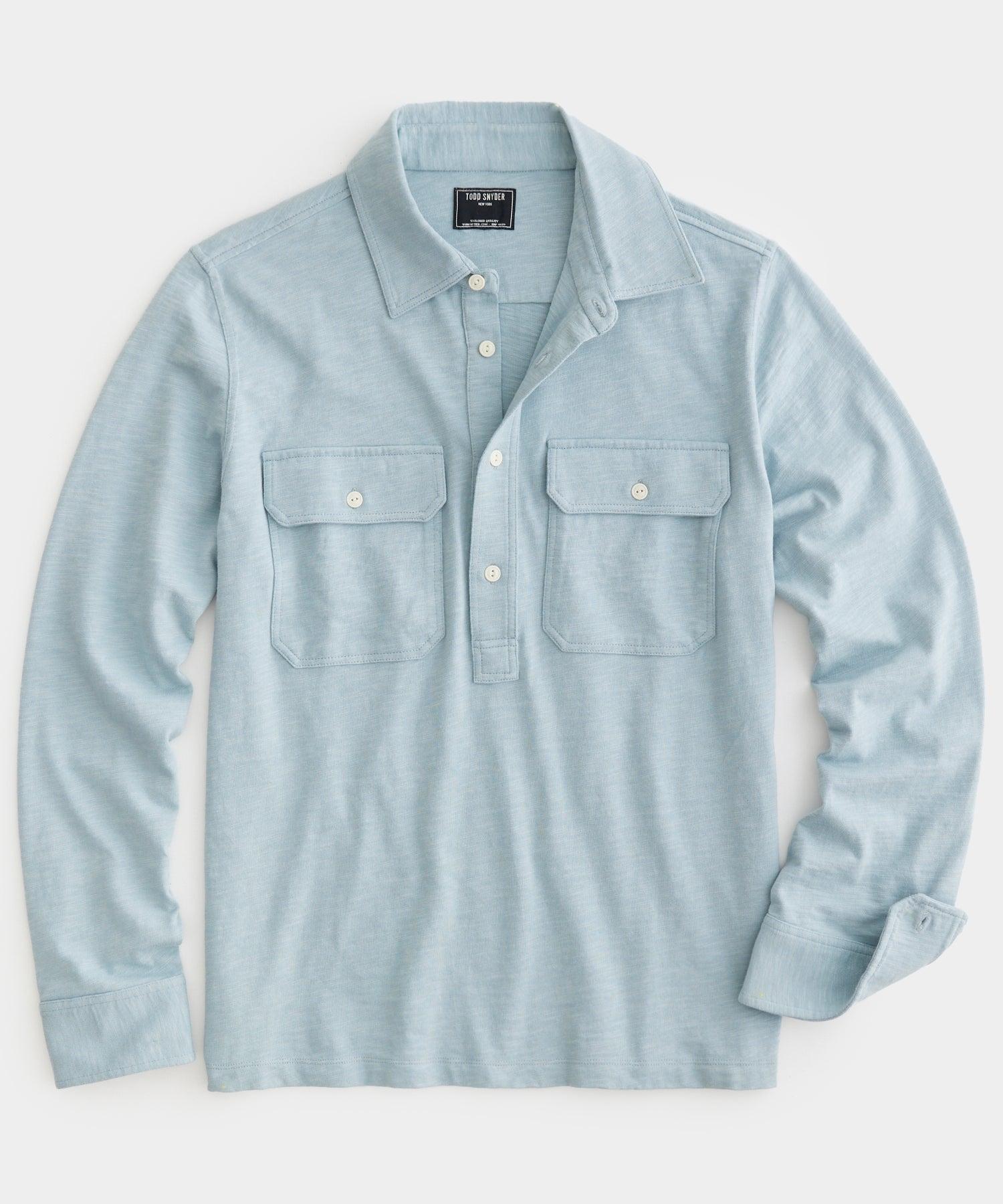 Utility Popover Polo Shirt Product Image