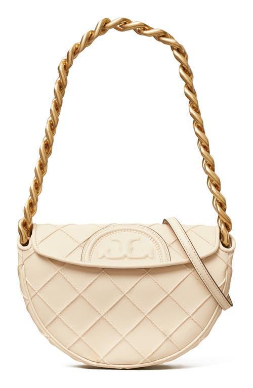 Tory Burch Mini Fleming Soft Crescent Shoulder Bag Product Image