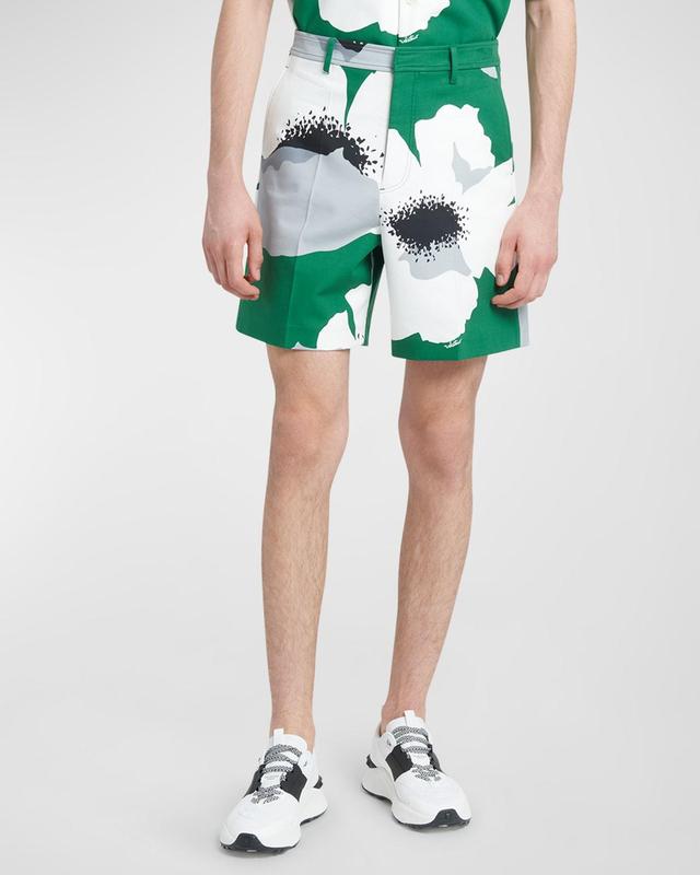 Mens Flower Portrait Shorts Product Image