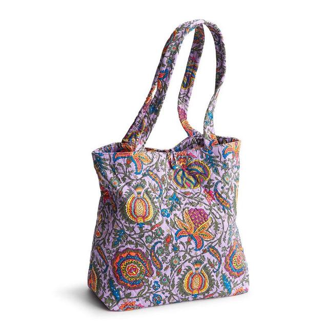 Vera Bradley Small Original Tote Bag Women in Marrakesh Purple/Orange Product Image