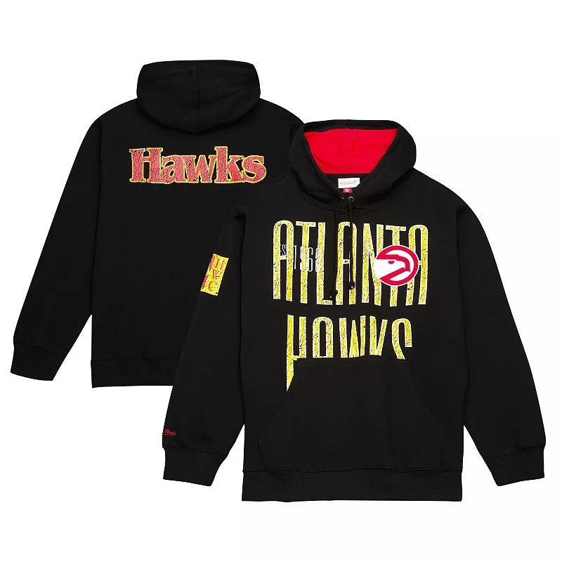 Mens Mitchell & Ness Atlanta Hawks Hardwood Classics OG 2.0 Pullover Hoodie Product Image