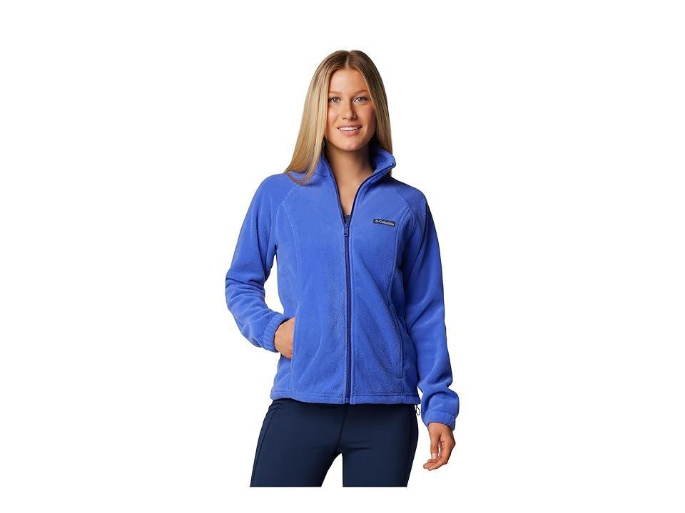 Womens Columbia Benton Springs Zip-Front Fleece Jacket Columbia Blue Product Image