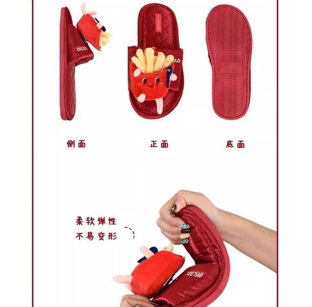 Cartoon Food Slippers Product Image