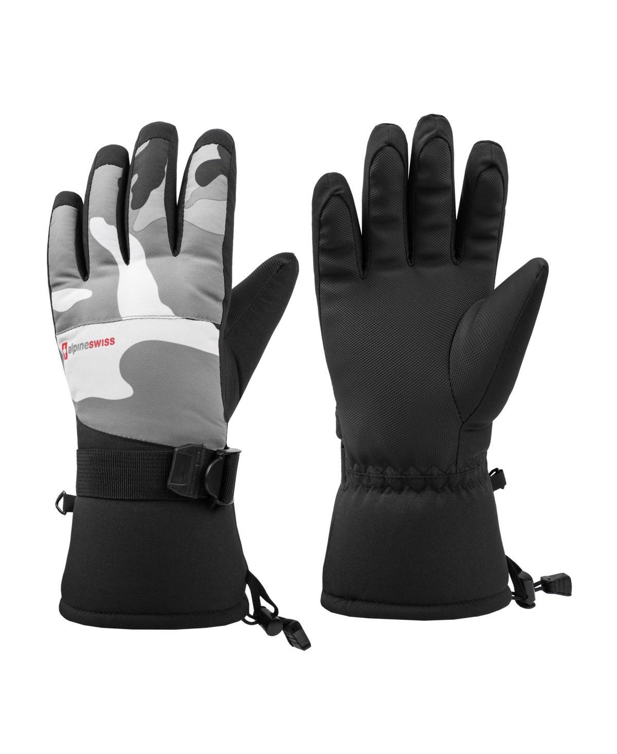 Alpine Swiss Mens Waterproof Ski Gloves Snowboarding 3M Thinsulate Winter Gloves Product Image