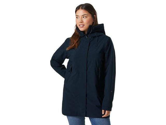 Helly Hansen Victoria Mid Length Raincoat Women's Clothing Product Image