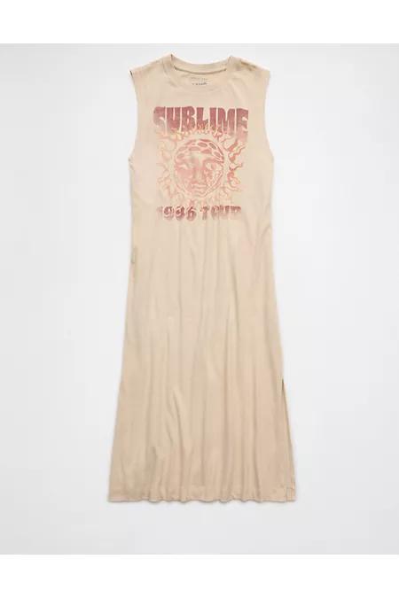 AE Sublime Graphic T-Shirt Midi Dress Women's Product Image