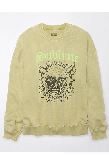 AE Oversized Distressed Sublime Graphic Sweatshirt Women's Product Image