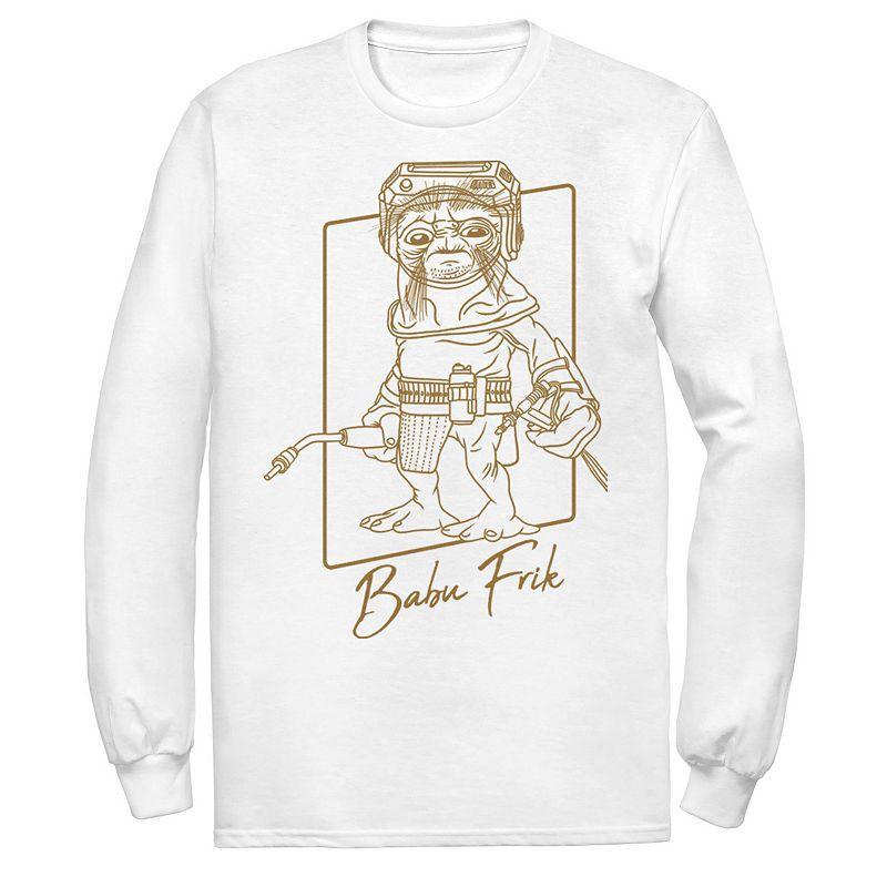 Mens Star Wars The Rise Of Skywalker Babu Frik Outline Tee Product Image