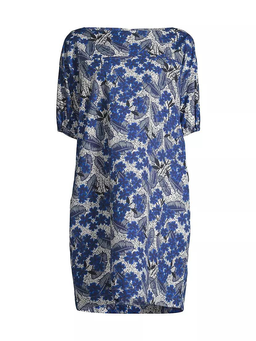 Astor Cotton Floral Shift Dress Product Image