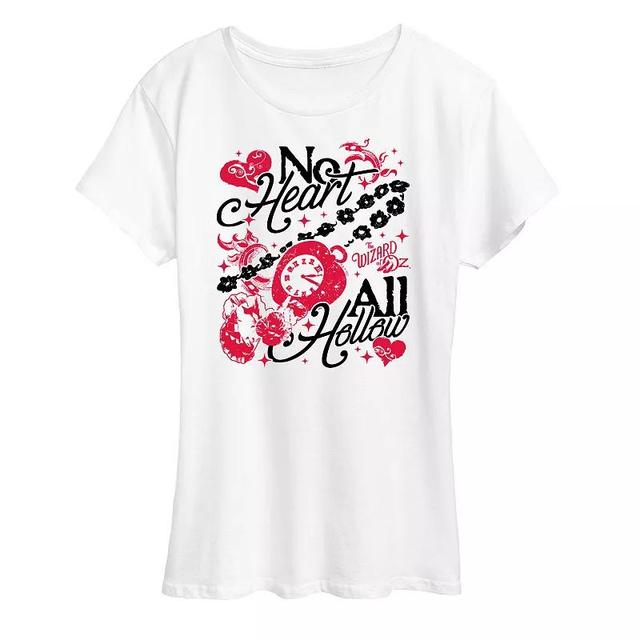 Womens Wizard Of Oz No Heart Graphic Tee Product Image