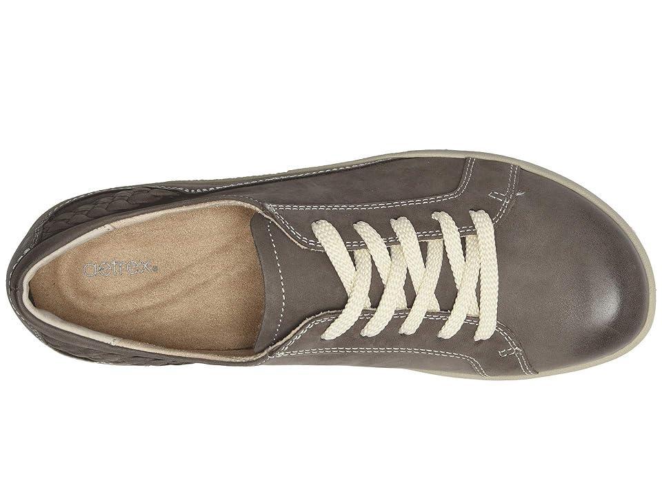 Aetrex Dana Lace-Up Leather Braided Detail Oxfords Product Image