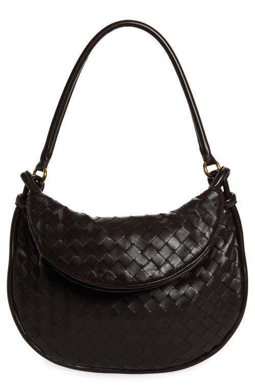 Medium Gemelli Intrecciato Shoulder Bag In Black Product Image