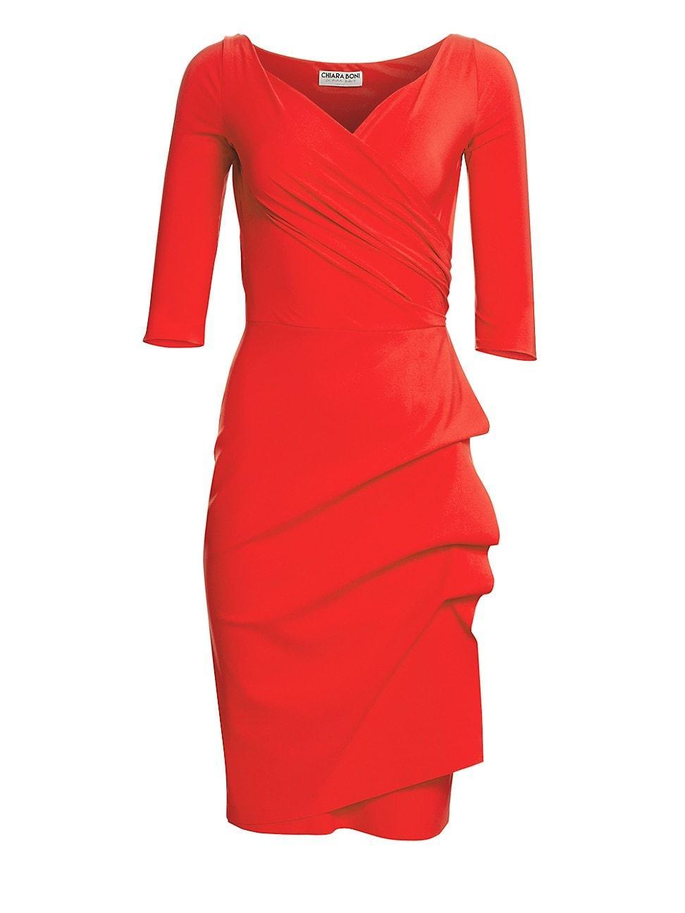 Womens Florian Side Ruffle Dress Product Image