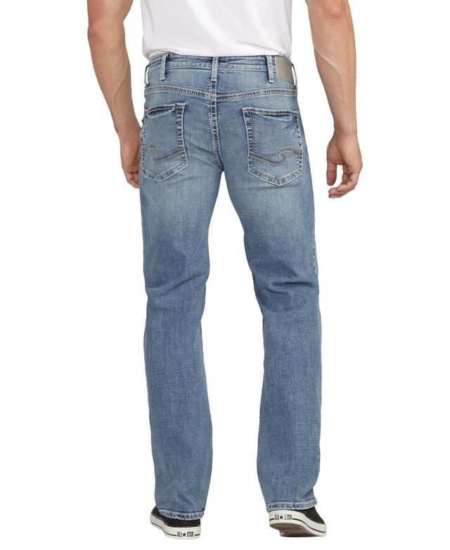 Silver Jeans Co. Mens Gordie Relaxed Fit Straight Leg Jeans Product Image