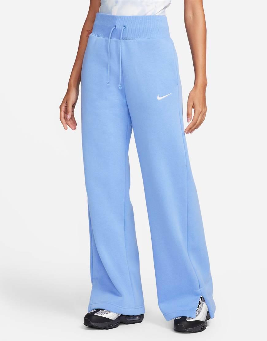 Nike Phoenix Fleece high rise wide leg sweatpants Product Image