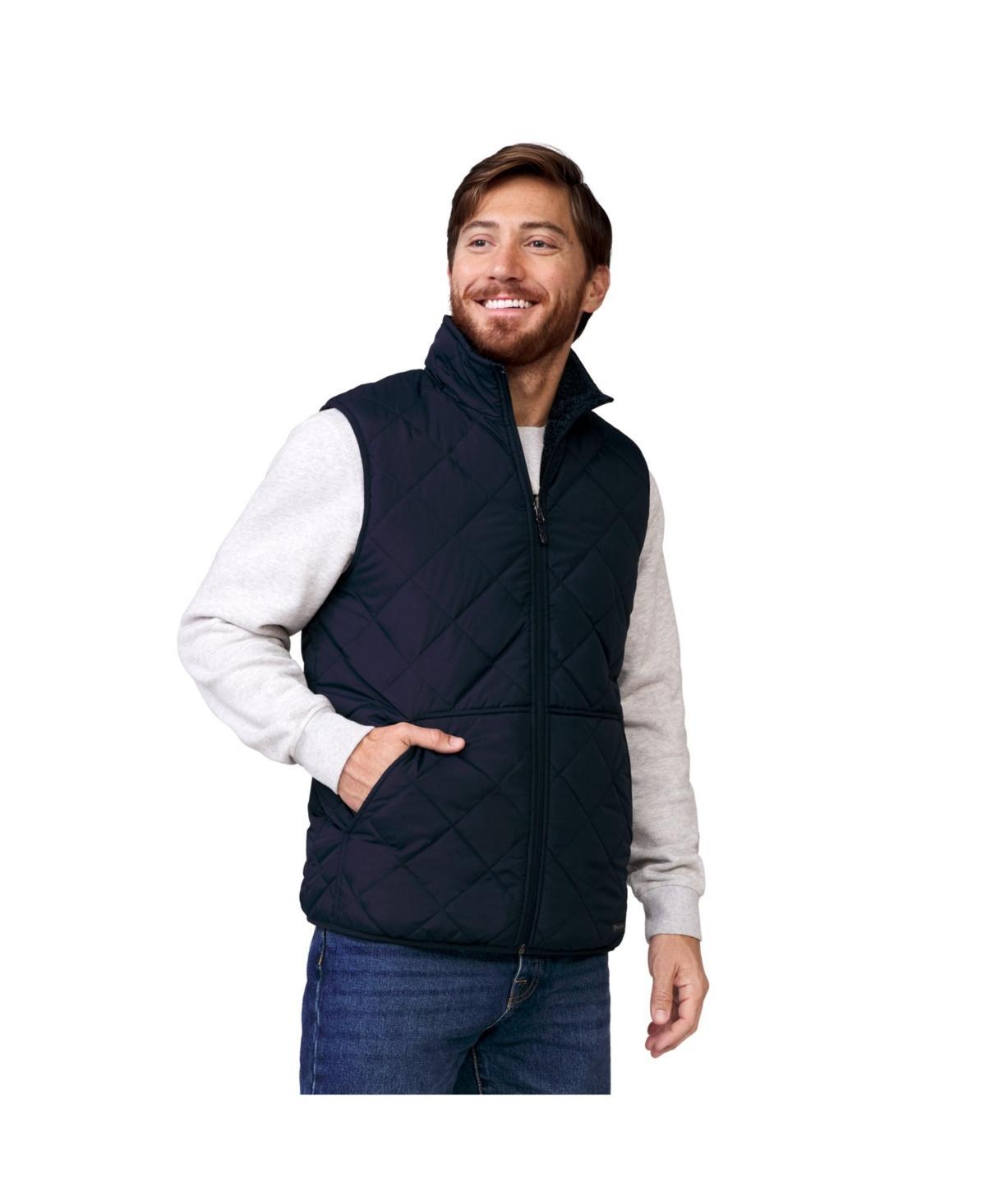 Free Country Mens Atlas Quilted Reversible Sherpa Vest Product Image