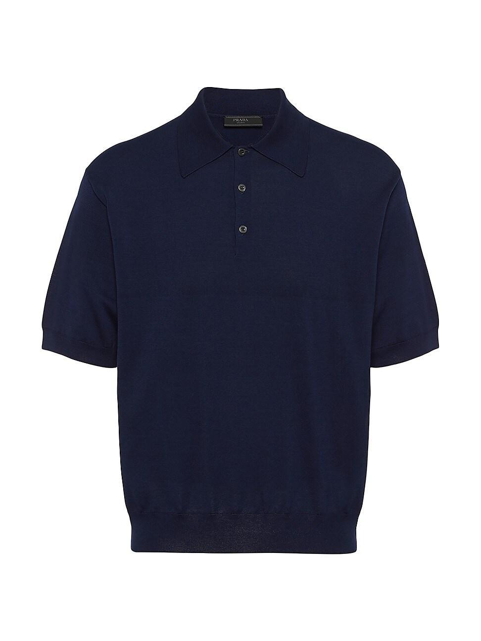 Mens Cotton Polo Shirt Product Image