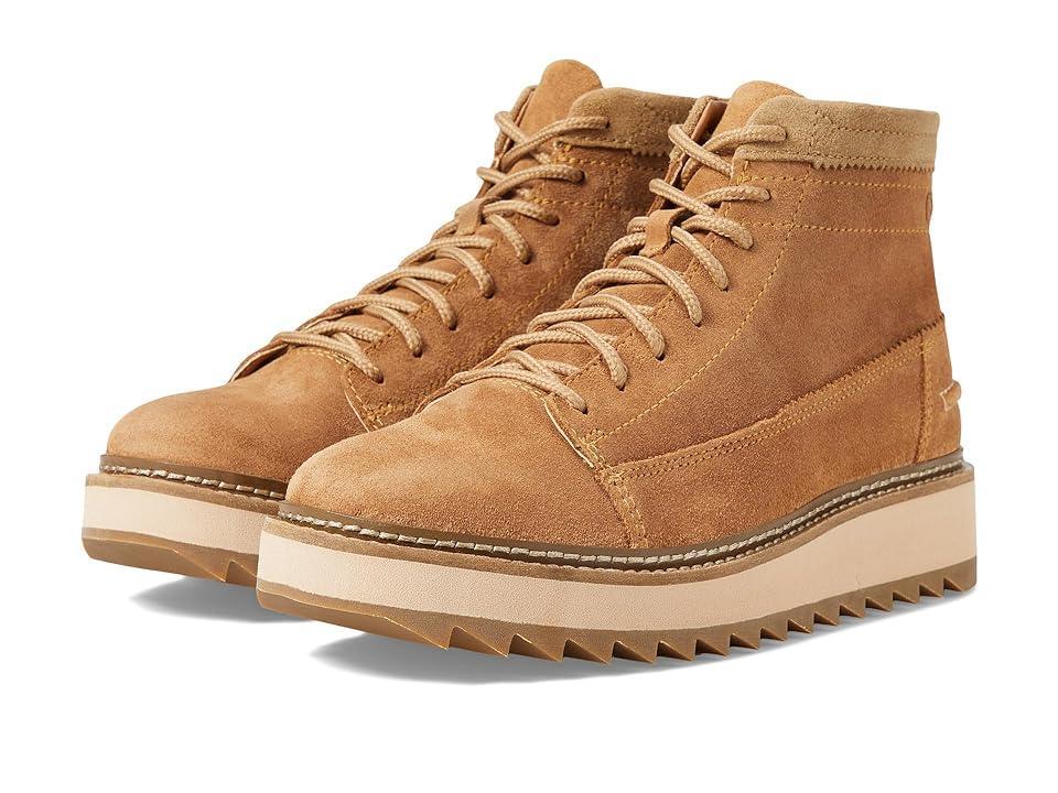 Clarks Clarkhill Hi (Light Tan Suede) Men's Boots Product Image