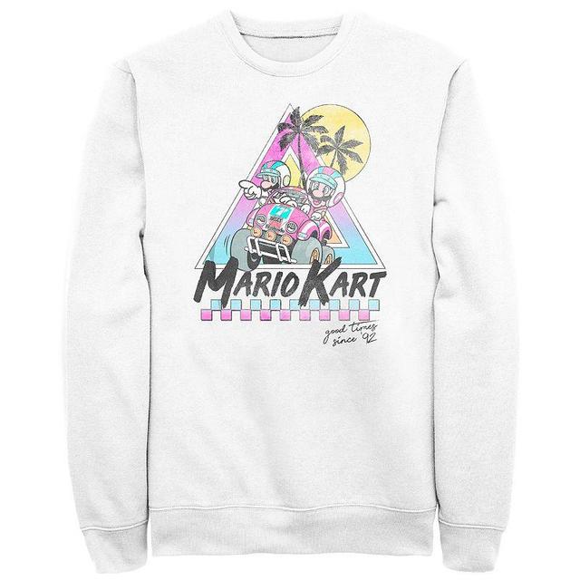 Mens Nintendo Mario Kart Beach Race Good Times Since 92 Fleece Sweatshirt Product Image