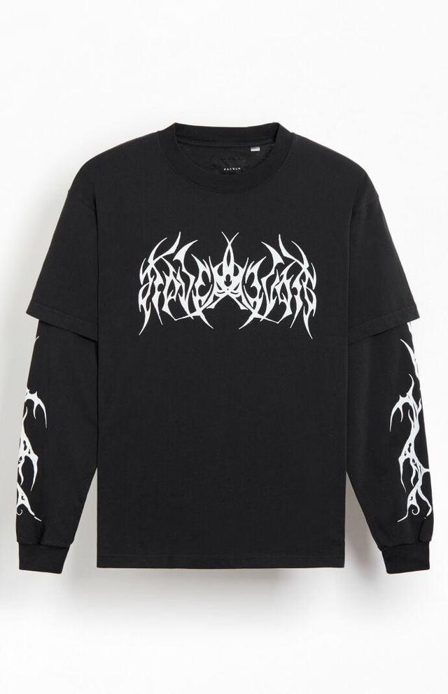 Mens Cyber 2fer Long Sleeve T-Shirt Product Image