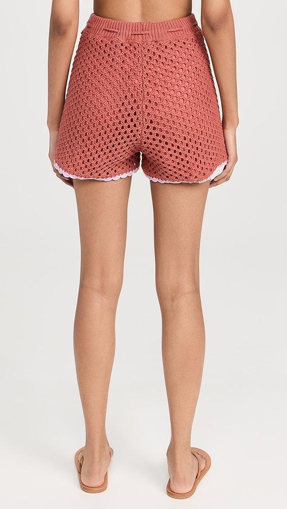 MINKPINK Carver Crochet Shorts | Shopbop Product Image