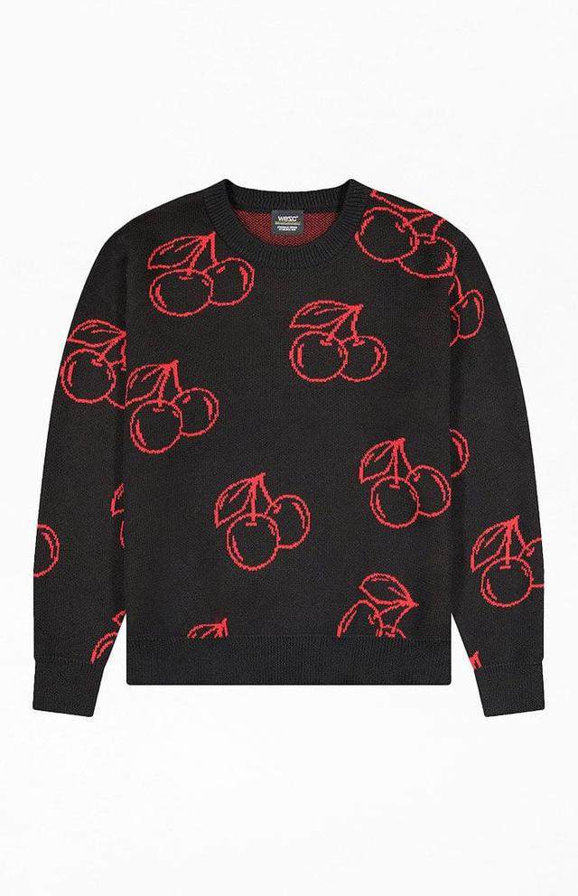 WeSC America Inc Men's Leon Cherries Outline Sweater Product Image